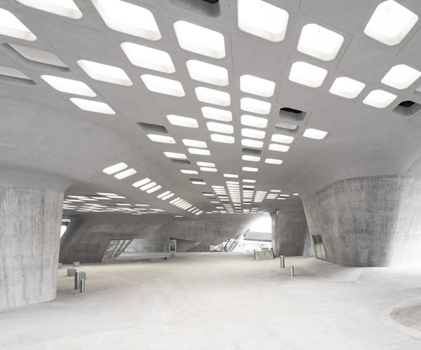 Brutalist mega-structure.